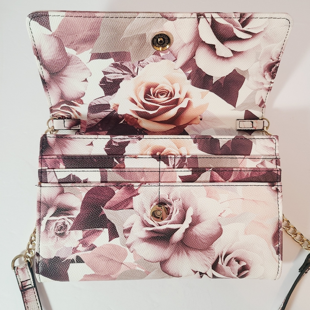 Betsey Johnson Floral Women's Crossbody/Clutch - Picture 7 of 10